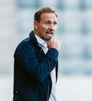 Mauro Lustrinelli will den FC Thun zum dritten Sieg in Serie coachen. (Bild: Marc Schumacher/Freshfocus (Thun, 8. April 2017))