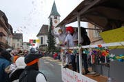 Der Fasnachtsumzug im Entlebuch. (Bild: Florian Weingartner / Neue LZ)