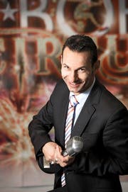 Seit 25 Jahren ist er im Musikbusiness tätig: Oliver Imfeld (47), neuer Vizepräsident der Luzerner SVP. (Bild Eveline Beerkircher)
