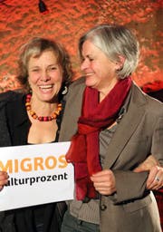 Sonah Theaterproduktionen Welcome to Paradise: Ursula Hildebrand, Leitung Sonah Theaterproduktionen (links) und Anne Jenny, Schauspielerin. (Bild: PD)