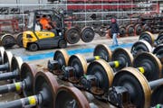 Das Industriewerk Bellinzona soll verlegt werden. (Bild: Andreas Bodmer (Bellinzona, 13.04.2012))