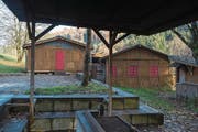 Die beliebte Freizeitanlage Hochhüsliweid im Würzenbach. (Bild: Dominik Wunderli (Luzern, 14. November 2017))