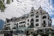 Das Park Hotel Vitznau. (Bild: Nadia Schärli (Vitznau, 17. Juli 2017))