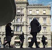 Der Credit-Suisse-Hauptsitz am Paradeplatz in Zürich. (Bild: Michele Limina/Getty (2. November 2017))