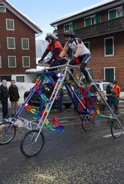 Das Biken ist eine grosse Leidenschaft der Zunftmeisterfamilie. (Bild Christoph Näpflin)