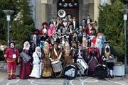 Gruppenbild der Alt-Gnome Hergiswil îm Januar 2013. (Bild PD/Foto Fischlin)