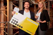 Ubaldo Piccone und Tanja Höhn werden für Ihr Businessmodell mit Startkapital versehen. (Bild: PD)