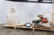 Christoph Fischers «Heinz» in der Kunsthalle Luzern. (Bild: Kilian Bannwart)