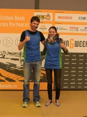 Linus Fischer und Karin Peter (Bild: PD)