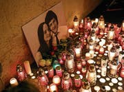 Gedenkort für Jan Kuciak und seine Freundin Martina. (Bild: Jakub Kotian/Keystone (Bratislava, 27. Februar 2018))