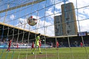 Die Swissporarena wird Schauplatz des Cuphits zwischen dem SC Kriens und dem FC Luzern. (Bild: Philipp Schmidli (Luzern, 21. August 2016))