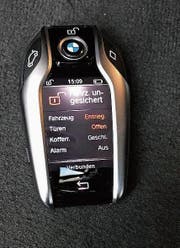Der Display-Schlüssel von BMW (Bild: .)