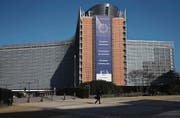 Die EU-Zentrale in Brüssel: Hier wird Schengen-Recht gemacht. Die Schweiz darf mitreden. (Bild: Carl Court/Getty (Brüssel, 17. März 2016))