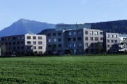 Das Suurstoffi-Areal in Rotkreuz mit der neuen Überbauung von Zug Estates. (Bild: Werner Schelbert / Neue ZZ)
