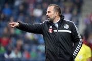 Steht auch gegen GC am Feld: FCL-Trainer Markus Babbel. (Bild Philipp Schmidli)
