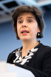Doris Bianchi, Sekretaerin SGB, (Bild: Keystone/Anthony Anex)