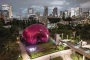 Noch steht die mobile Konzerthalle Art Nova in Tokio. Das Lucerne Festival Orchestra hat im Rahmen einer Asien-Reise dort gespielt. Es ist sogar denkbar, dass diese aufblasbare Halle zeitweilig nach Luzern verschoben wird. (Bild: Lucerne Festival/Geoffroy Schied)