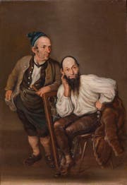 Oswald Isenschmied und Josef Bachmann aus Merenschwand, 1794. (Bild: pd)