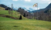Hier sollen schon bald neue Pächter das Sagen haben: Golfplatz Flühli-Sörenberg. (Bild: Dominik Wunderli (20. März 2017))