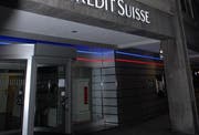 Die heutige Filiale der Credit Suisse im Handelshof. (Bild Markus von Rotz/Neue OZ)