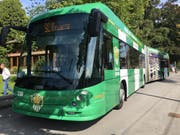Der neue SC-Kreins-Bus fährt neu auf der Linie 4 durch Luzern. (Bild: PD)