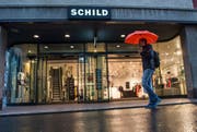 Die Schild-Filiale in der Kramgasse bleibt vorerst geöffnet. (Bild: Dominik Wunderli)