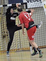 Ist in Möhlin gefordert: Altdorf-Torhüter Christian Amrein. (Bild: Urs Hanhart (Altdorf, 2. September 2017))