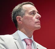 Ignazio Cassis: «Ich möchte Bundesrat werden aus Leidenschaft.» (Bild: Urs Flüeler (Zug, 21. August 2017))