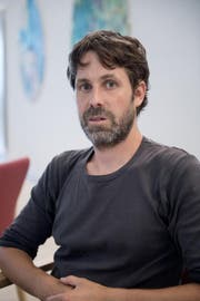 Dem Kreiselskulpteur Christoph Fischer wird eine Ausstellung gewidmet. (Bild: Pius Amrein (8. August 2016, Luzern))