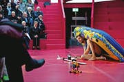Stefan Camenzind kämpfte in seiner Doppelrolle mit vielen Schwierigkeiten, geplanten und ungeplanten. (Bild Corinne Glanzmann)