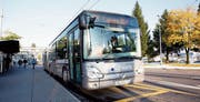 Ein Bus der Auto AG Rothenburg. (Bild: Manuela Jans-Koch (Emmenbrücke, 29. Oktober 2012))