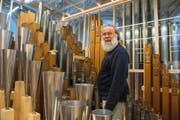 Wolfgang Sieber im Echowerk, das vor einem Jahr zur Gründung des Echo-Orgelfestivals führte (Bild: Dominik Wunderli (Luzern, 20. Oktober 2016))