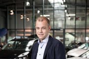Otto's-Chef Mark Ineichen am Sitz von Otto's Cars in Sursee. (Bilder Manuela Jans-Koch)