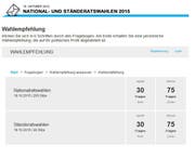 Smartvote (Bild: Screenshot)
