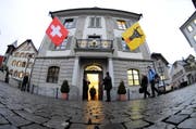 Rathaus in Altdorf. (Archivbild Urs Hanhart)