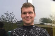 «Ich finde die Atmosphäre an Schwingfesten immer super, egal bei welchem Wetter. » Zeno Huser, Steinen SZ (Bild: Maria Schmid / Neue ZZ)