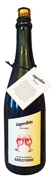 Barrique Chardonnay Barleywine. (Bild: PD)
