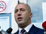 Neuer Regierungschef des Kosovo ist der ehemalige Rebellenkommandant Ramush Haradinaj. Er regiert mit einer hauchdünnen Mehrheit. (Archiv) (Bild: KEYSTONE/AP/VISAR KRYEZIU)