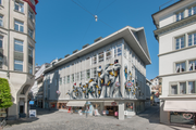 Illustration des C&A-Gebäude in Luzern. (Bild: PD)