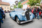 Sehen und gesehen werden: In Beromünster präsentierten sich die Oldtimer in voller Pracht. (Bild Manuela Jans-Koch)