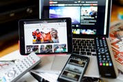 Die Baselbieter und Zürcher RTVG-Beschwerden stehen nun vor Bundesgericht. (Bild: Keystone)