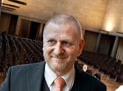 Franz Zemp, Pfarreileiter Maihofkirche: «Vor allem ältere Leute hatten Mühe damit, dass in ihrer Kirche Spiele der Fussball-WM ausgestrahlt werden.» (Bild: Archiv Neue LZ)