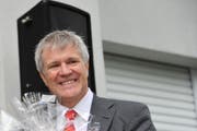 Der Urner Landrat Toni Moser will, dass die Verwaltung nur noch saubere Autos anschafft. (Bild: Urs Hanhart)