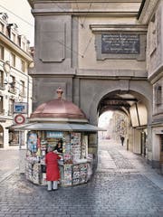 Seit 1920 gibt es für Valora-Aktionäre eine Dividende. Im Bild ein Kiosk der Valora-Gruppe beim Berner Zytglogge. (Bild: PD)