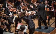 Konzert des Luzerner Sinfonieorchesters mit Renaud Capuçon an der Violine. (Bild: Manuela Jans-Koch (Luzern, 18. Januar 2018))