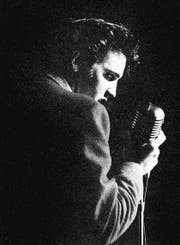 Elvis Presley 1956 bei einem Auftritt in Florida. (Bild: Sunset Boulevard/Schirmer-Mosel)