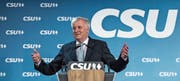 Der bayerische Ministerpräsident Horst Seehofer will als Parteichef weitermachen. (Bild: Christian Bruna/EPA (München, 24. April 2017))