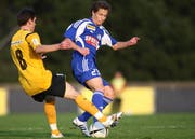 Lior Etter (rechts) im Dress des U21-Teams des FC Luzern. (Archivbild Philipp Schmidli/Neue LZ)