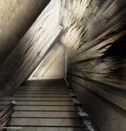 Ein Weg im Berg bringt den Besuchern den Sandstein näher. (Bild: Visualisierung Miller + Maranta, Basel)