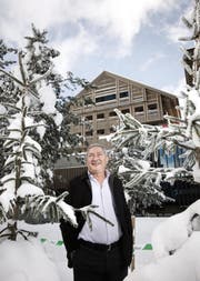 Samih Sawiris, fotografiert vor dem «Chedi» in Andermatt. (Archivbild Manuela Jans-Koch)
